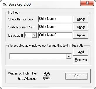 bosskey