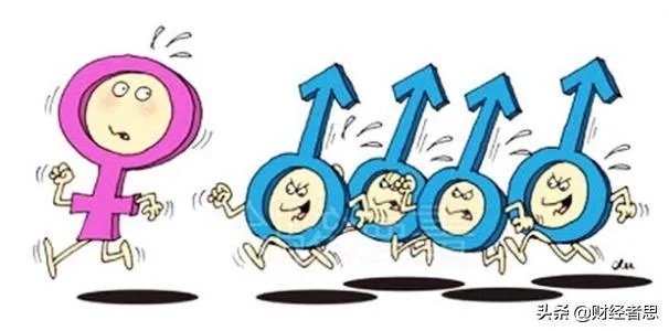 中国大陆男性比女性多3049万,这意味着什么?