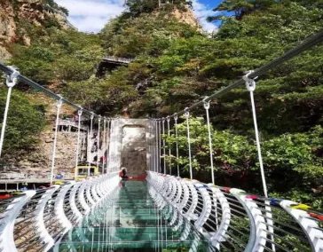 辽宁虎谷峡玻璃栈道发生事故,该景区的游客情况如何?