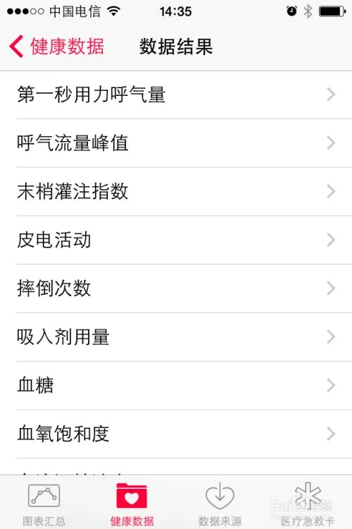 ios8健康设置