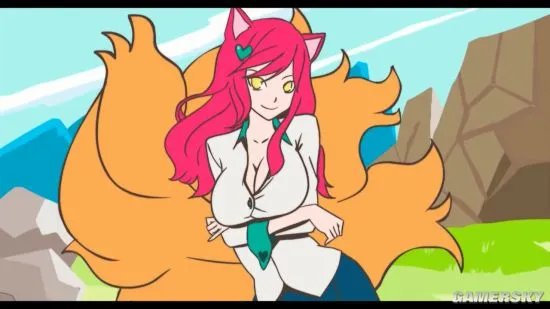 《英雄联盟(LOL)》18+动画:阿狸脱衣诱惑 引对面互相残杀