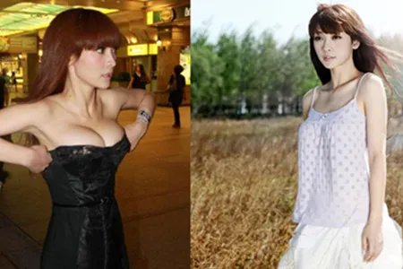 最新柳岩隆胸前后对比照大全 教你辨别女神真假“胸器”