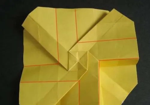 图解《越狱》中纸玫瑰的折法