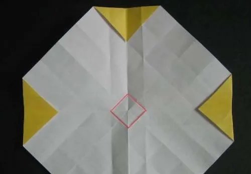 图解《越狱》中纸玫瑰的折法