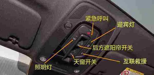 2010奥迪a4l每个按键功能图解