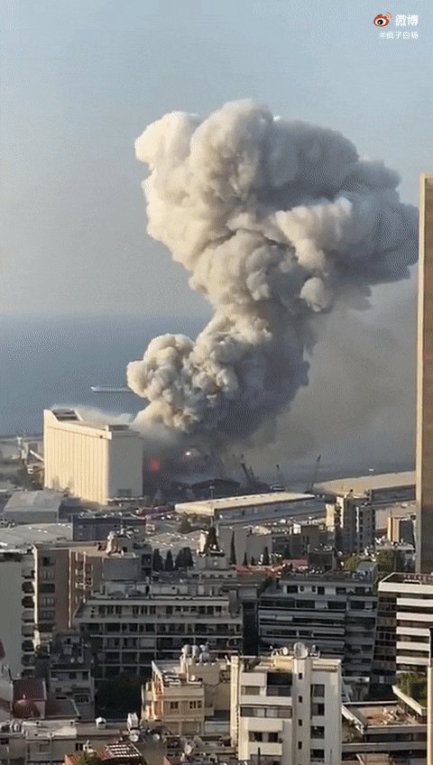 黎巴嫩港口2700吨硝酸铵爆炸,威力到底有多大?
