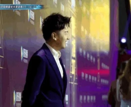 雷佳音走红毯 瑟瑟发抖：这表情很冷啊（图）