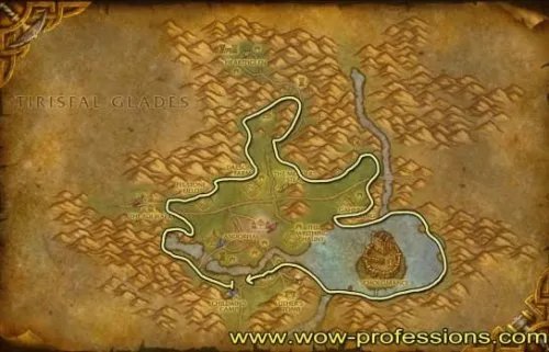 小编陪你玩魔兽世界 采矿1-600路线规划攻略