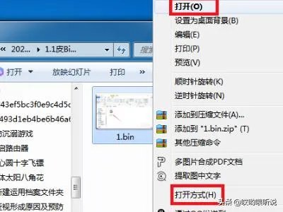Bin文件是什么?如何打开bin文件?