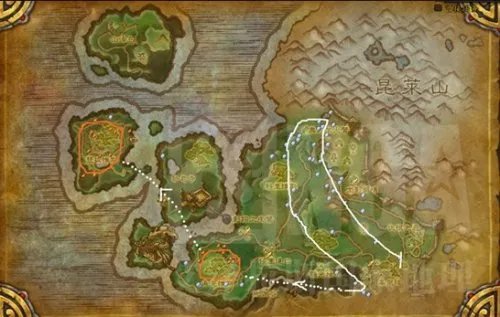 小编陪你玩魔兽世界 采矿1-600路线规划攻略