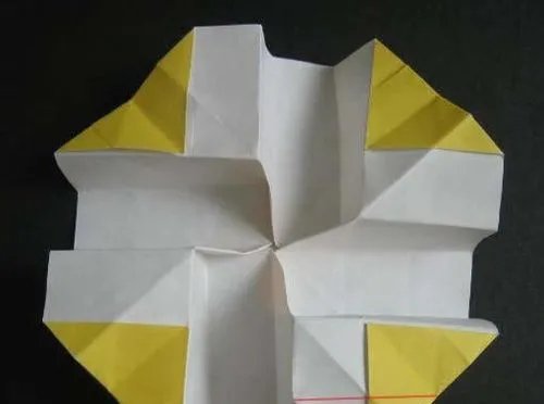 图解《越狱》中纸玫瑰的折法