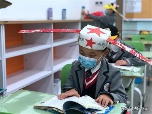 如何看待杭州小学生戴“一米帽”上课？能有效防止学生聚集吗？