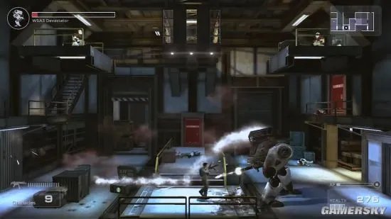 《暗影帝国:重制版(Shadow Complex Remastered)》最新预告 高科武器如入无人之境