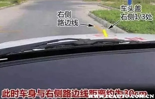 侧方位停车技巧图解30，侧方位停车怎么调30cm