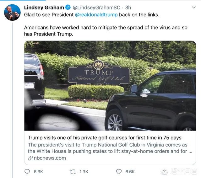 美国疫情死亡人数破10万,特朗普却在打高尔夫,他是在庆祝吗?
