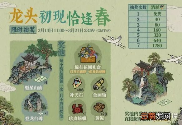 江南百景图龙头节建筑 江南百景图二月二建筑