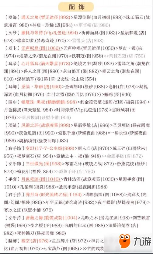 奇迹暖暖竞技场宫廷歌舞会搭配攻略