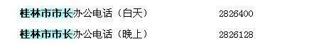 桂林市长热线网上平台