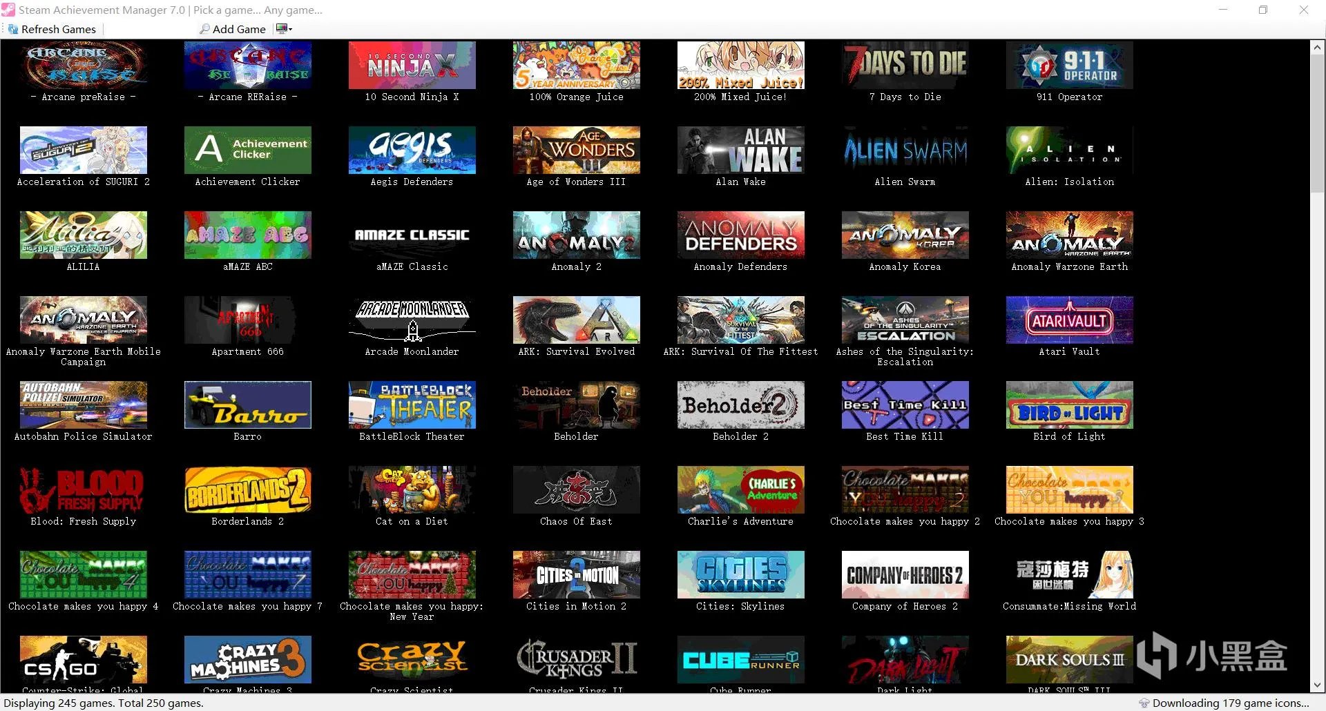 SAM工具解锁steam成就教程