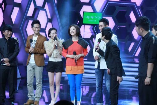 沙宝亮张晓龙快乐大本营争全能艺人 林志玲为老师助阵加油