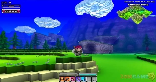 《我的世界》战斗版!《Cube World》复古画面截图