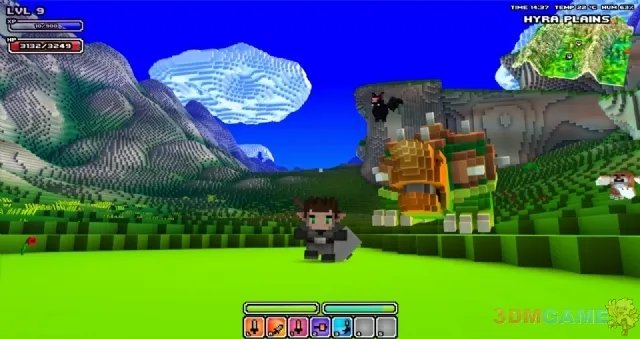 《我的世界》战斗版!《Cube World》复古画面截图