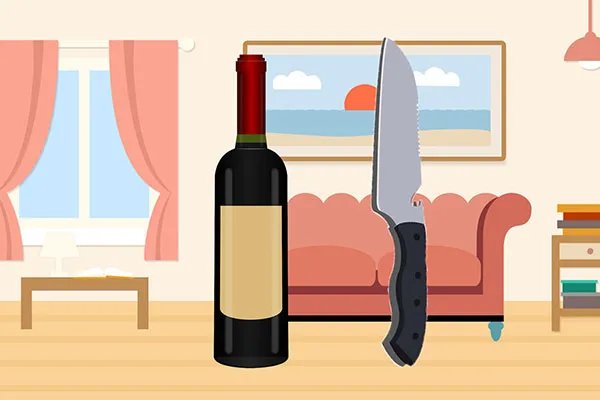没有开瓶器怎么开红酒
