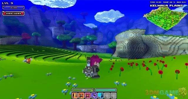 《我的世界》战斗版!《Cube World》复古画面截图