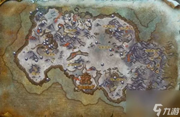 魔兽世界联盟怎么去霜火岭 在哪里坐标、路线及地图指南