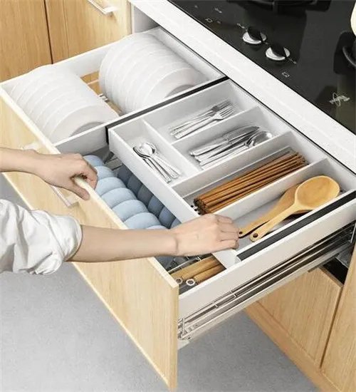 托底隐藏式滑轨怎么拆