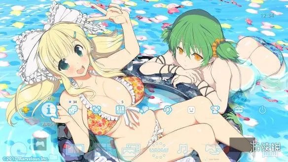 清凉福利萌妹子&怀旧像素打飞机 PS4免费主题发布！