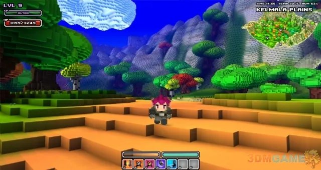 《我的世界》战斗版!《Cube World》复古画面截图