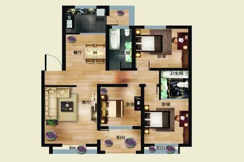 花园洋房户型 6种风格领略洋房风采