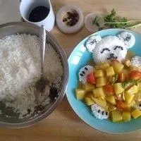 轻松熊饭怎么做