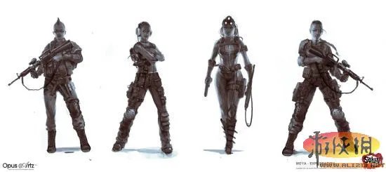 PS3独占游戏《恶名昭彰2》大师级原画欣赏