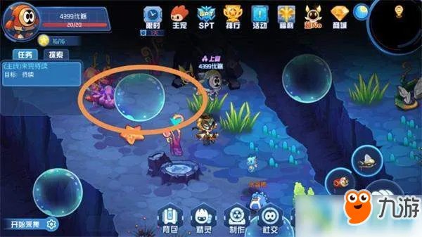 赛尔号星球大战克拉肯抓捕技巧分享 克拉肯位置图文详解