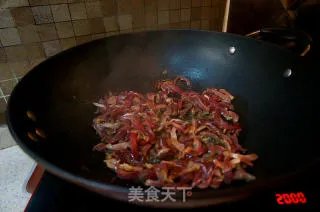 蒜薹炒鸡胗