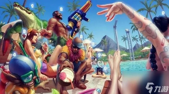 英雄联盟泳池派对男枪怎么获取 附泳池派对皮肤大全及介绍