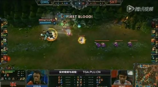 [CHINA]OMG对战SKT1 连战连捷，爷就是猛。