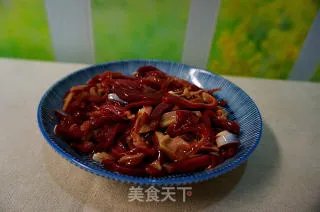 蒜薹炒鸡胗