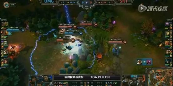 [CHINA]OMG对战SKT1 连战连捷，爷就是猛。