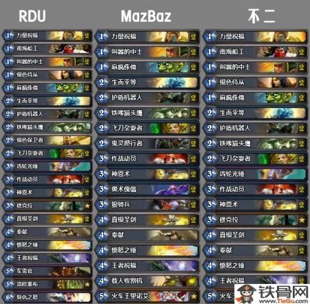 炉石传说新版神恩骑卡组攻略