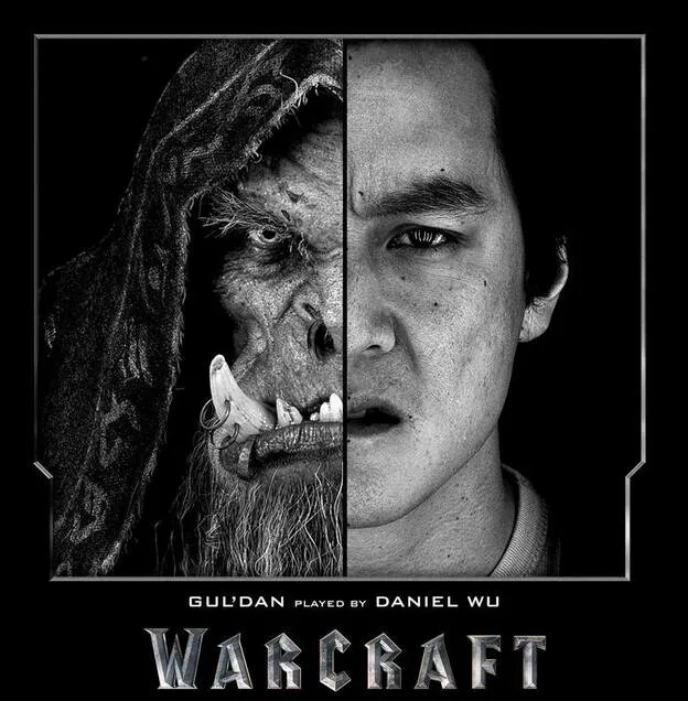 《魔兽》发布角色对比照 吴彦祖终于现真身