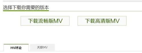 如何下载mv？