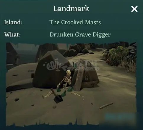 《盗贼之海》喝醉的掘墓人在哪 喝醉的掘墓人位置分享