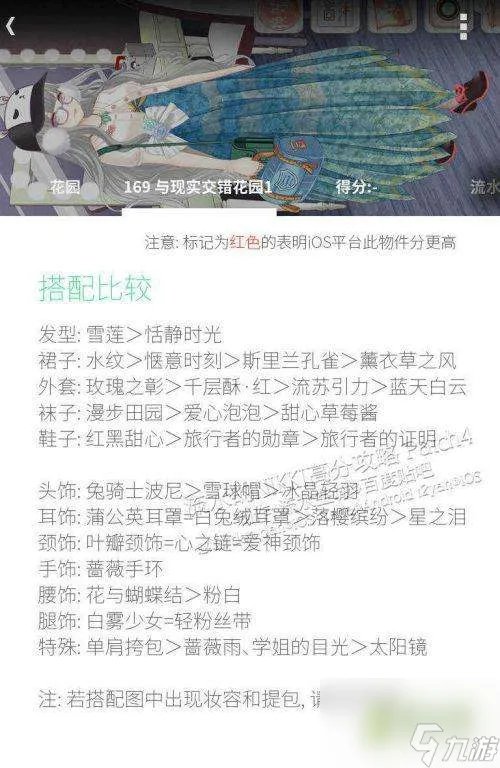 暖暖环游世界现实交错花园套装搭配攻略 平民s级高分攻略