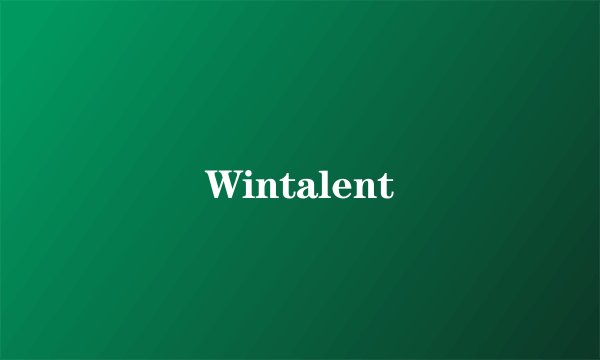 Wintalent