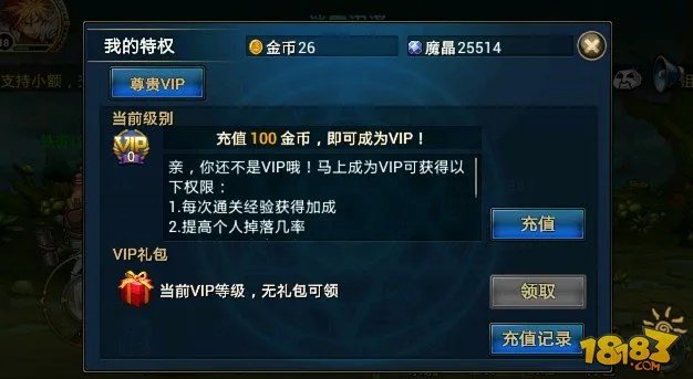 时空猎人充值中心说明