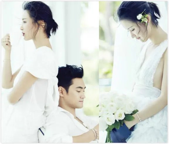 袁弘张歆艺曝婚照很唯美 胡歌即将奔赴德国参加婚礼