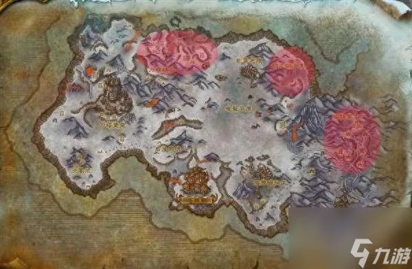 魔兽世界联盟怎么去霜火岭 在哪里坐标、路线及地图指南